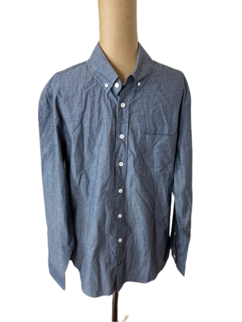 Taylor Stitch The Jack Organic Cotton Button Down Size 38